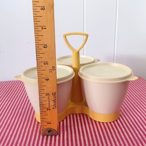 1970's Tupperware Condiment Caddy - Picture 2 of 5